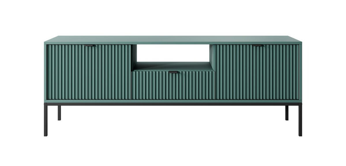 WOHNZIMMER Set 4-tlg. – NOVA – Grün - Grün, Holzwerkstoff (104/46/68cm) - hi-markt