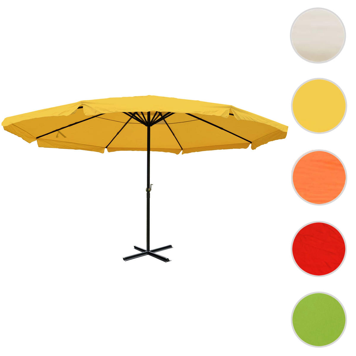 SONNENSCHIRM PRO Gelb - Gelb, Textil (500/500cm) - MCW