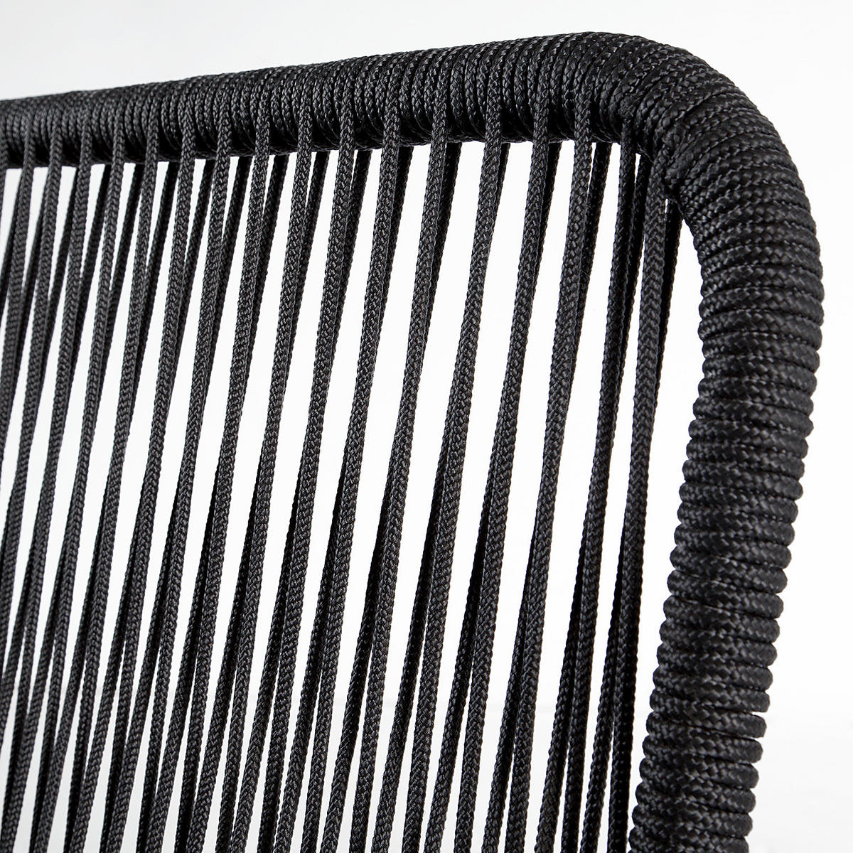 LOUNGESESSEL - Webstoff / Akazie massiv - Anthrazit / Grau - Anthrazit/Braun, Holz/Textil (62/78/74cm) - home24