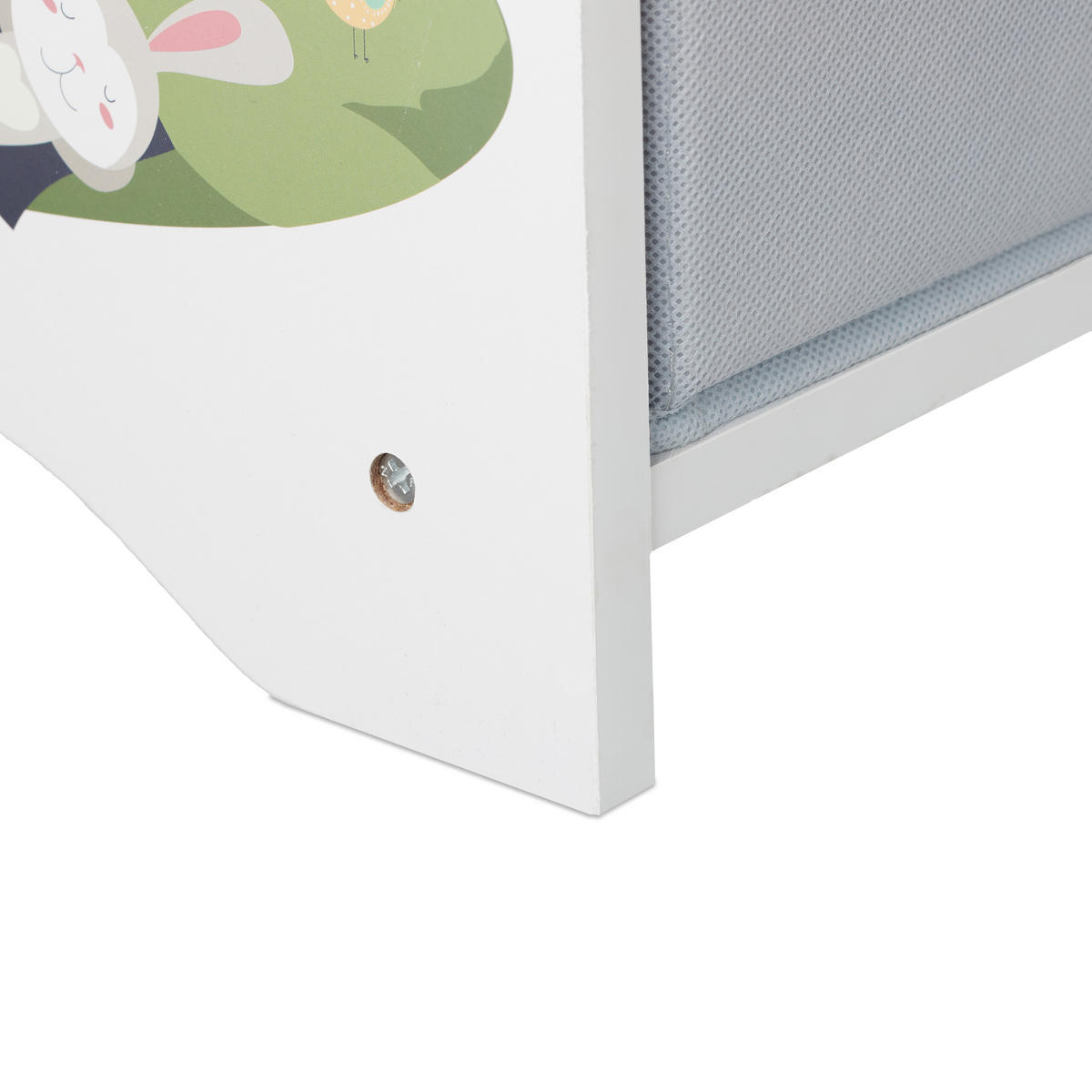 KINDERREGAL - Multicolor, Holzwerkstoff/Kunststoff (82.5/98/30cm) - Relaxdays