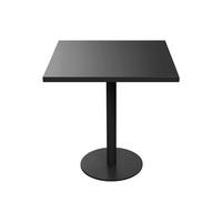 GARTENTISCH - 2 Personen - Metall - Schwarz - - Schwarz, Metall (70/70/75cm) - Vente-Unique