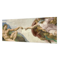 FOTOTAPETE 250x104 cm - Spiritueller Kontakt - Beige, Textil (250/104cm) - Wallfluent