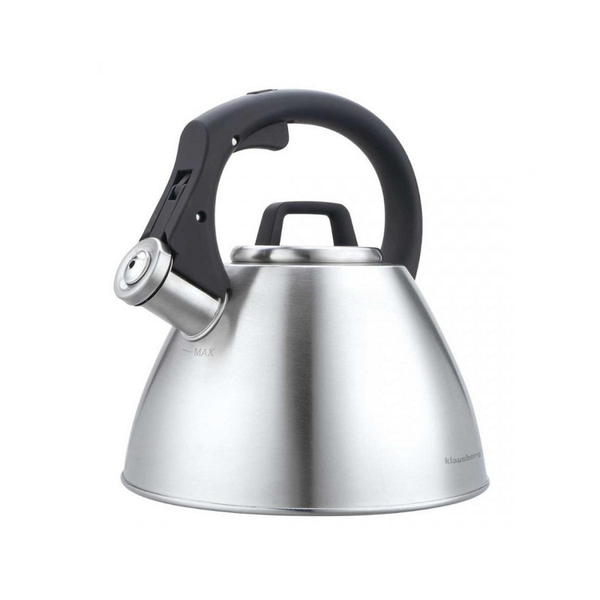 WASSERKESSEL Silber 20/21/23 cm 64820 - Silberfarben, Metall (20cm) - Klausberg 
