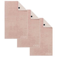 GÄSTETUCH Unisex Classic Frottier Rosa 3er Pack Baumwolle - Rosa, Textil (200/135cm) - Joop!