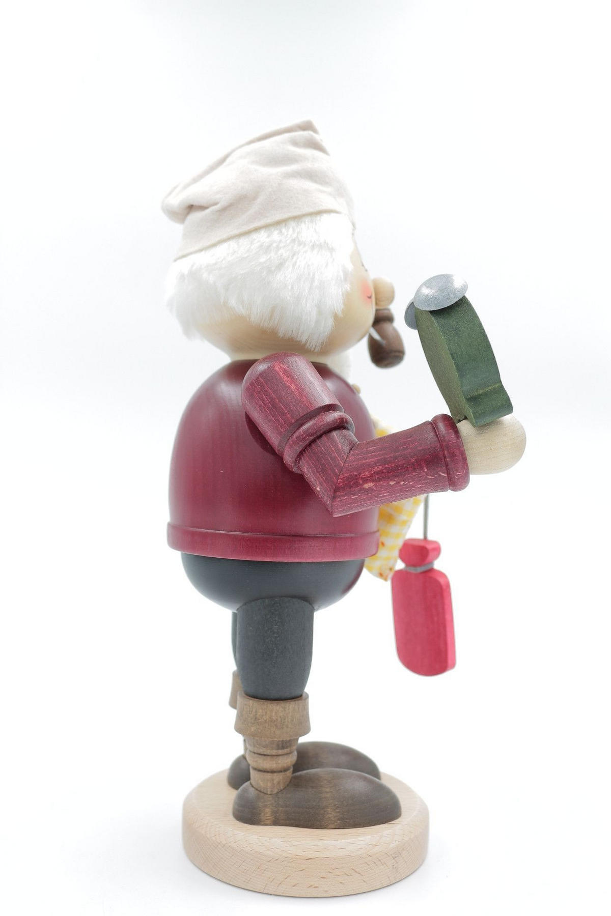 RAUCHFIGUR Wichtel Schlafmütze 32 cm - Multicolor, Holz (15/31/0.1cm)