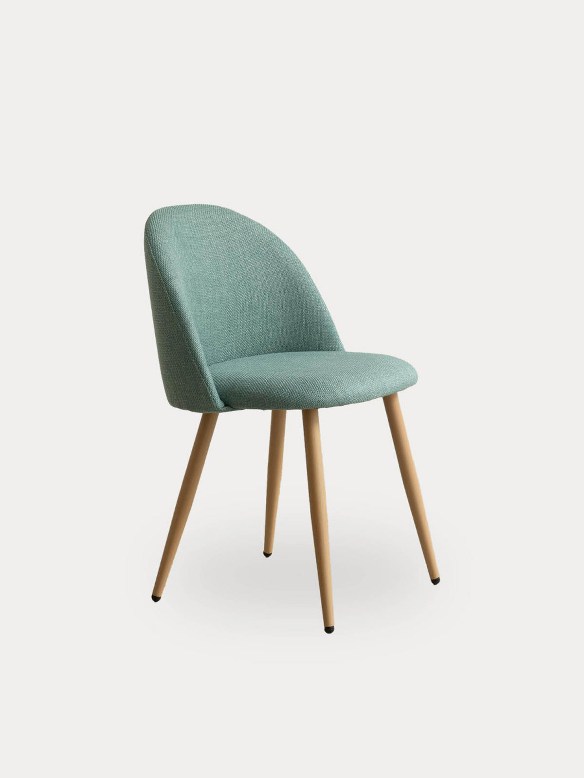 STUHL Brila Minze 51 cm x 77 cm - Mintgrün, Textil (51/77/54cm) - Kenay Home
