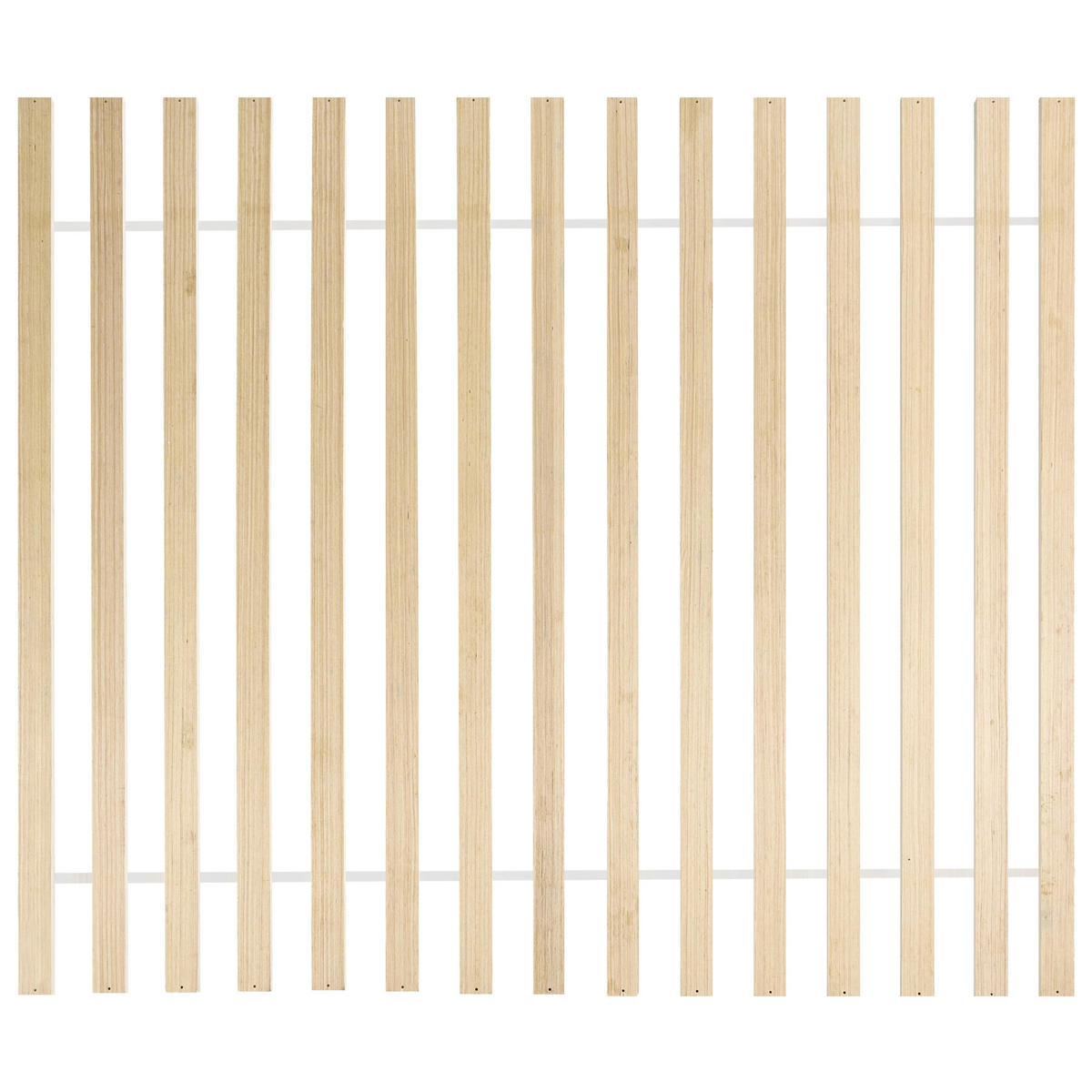 BETT mit Lattenrost 160/200 cm Hellbraun Clairac - Hellbraun, Holz (160/200cm) - Beliani