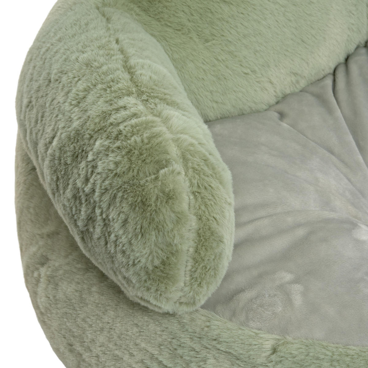 PLÜSCH-KINDERSITZ Dino 48/45/42 cm - Grün, Textil (45/42/48cm) - Atmosphera for kids
