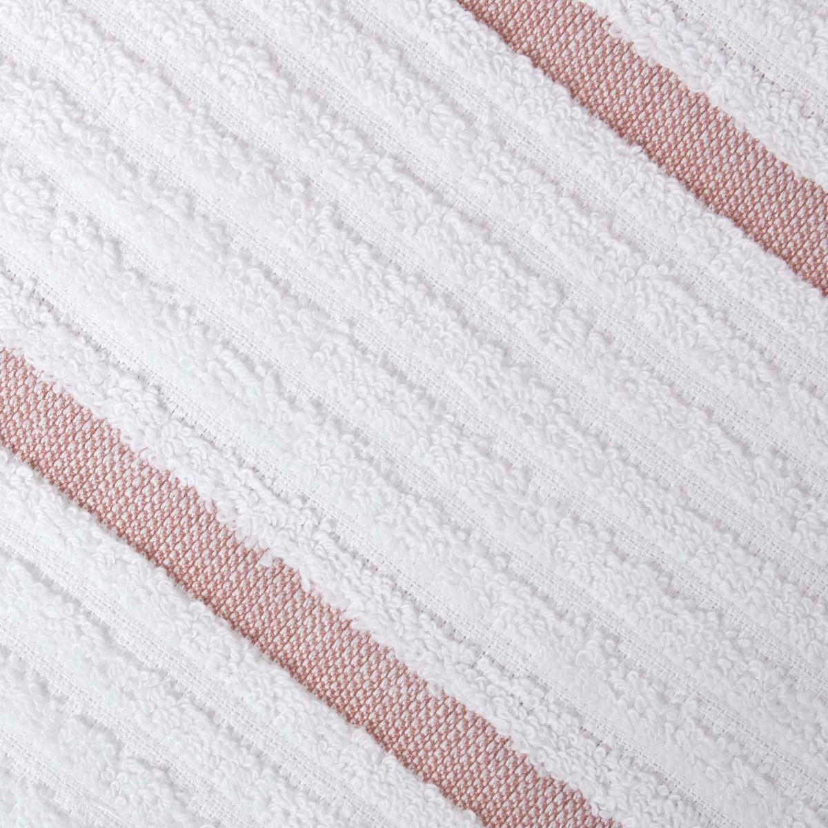 KÜCHENHANDTUCH 2er-Set, 100% Baumwolle gestreift - Orange, Textil (50/70cm) - Homescapes