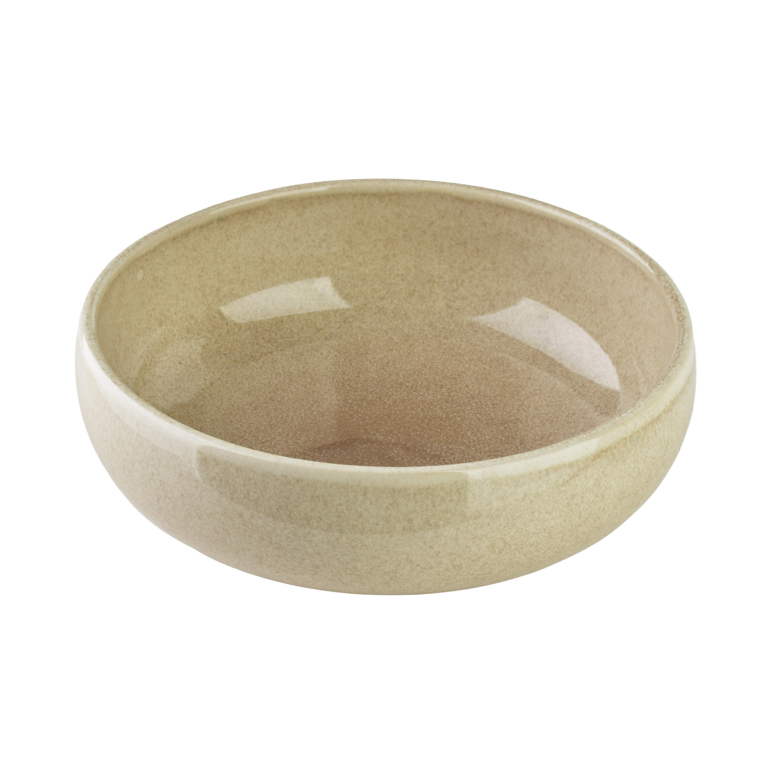 SUPPENTELLER Basic Nature Beige 17x17x6 cm Keramik - Beige, Keramik (17/17/6cm) - Mondex