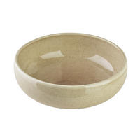 SUPPENTELLER Basic Nature Beige 17x17x6 cm Keramik - Beige, Keramik (17/17/6cm) - Mondex