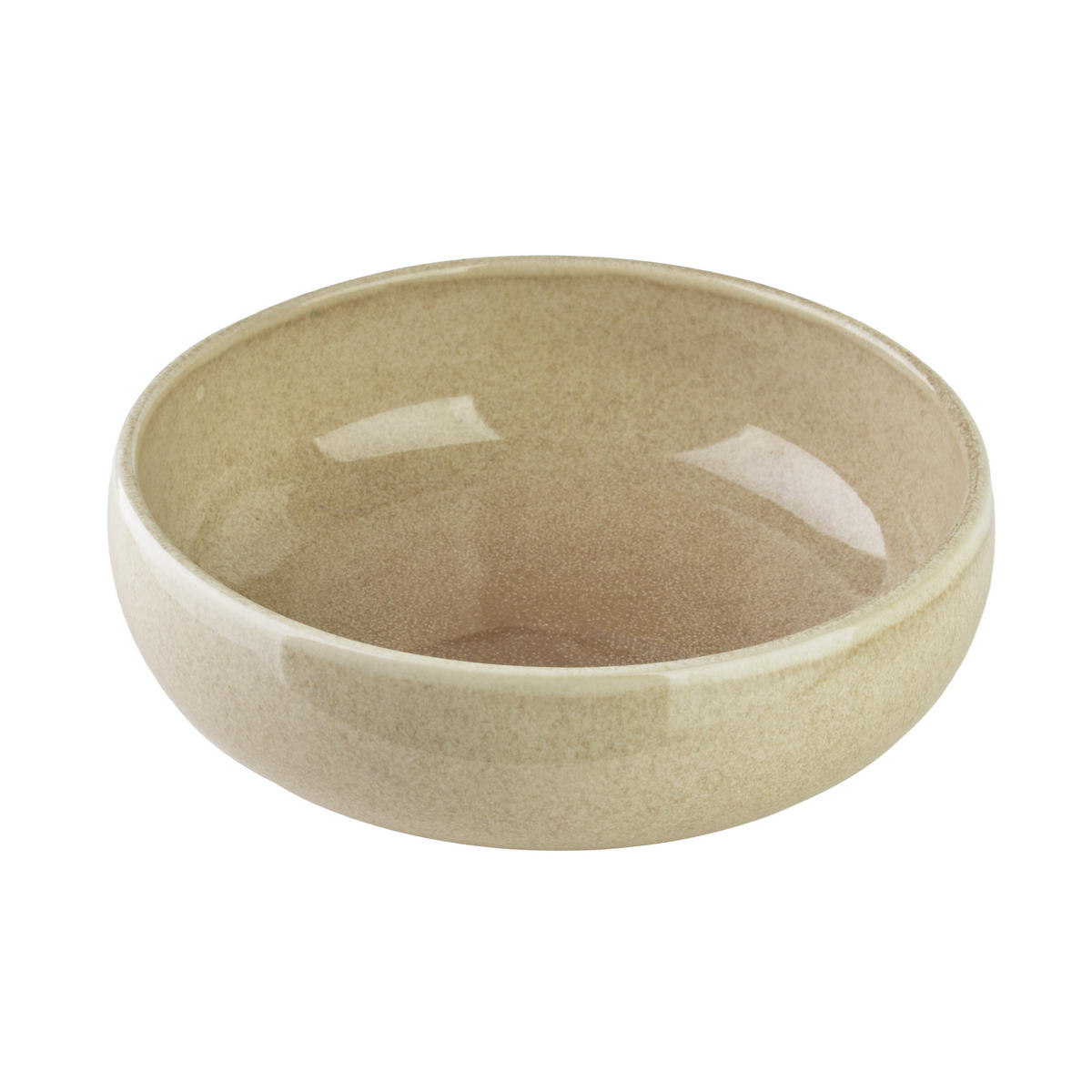 SUPPENTELLER Basic Nature Beige 17x17x6 cm Keramik - Beige, Keramik (17/17/6cm) - Mondex