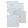 WASCHLAPPEN 5er-Set blau - Blau, Textil (25/25cm) - Roba