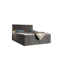 BOXBETT Monett Dunkelgrau 140x200 cm - Dunkelgrau, Textil (140/200cm) - B&B Home