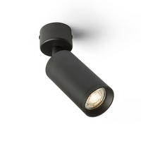 DECKENLEUCHTE BELENOS schwarz 9 W - Schwarz, Metall (6/6/19.7cm)