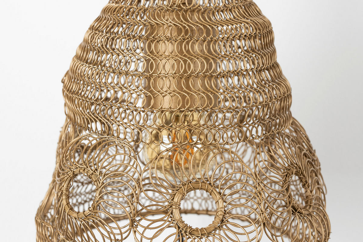 WANDLEUCHTE Fraaie - Gold - 18/17/47 cm - Goldfarben, Metall (17/47/18cm) - Novel