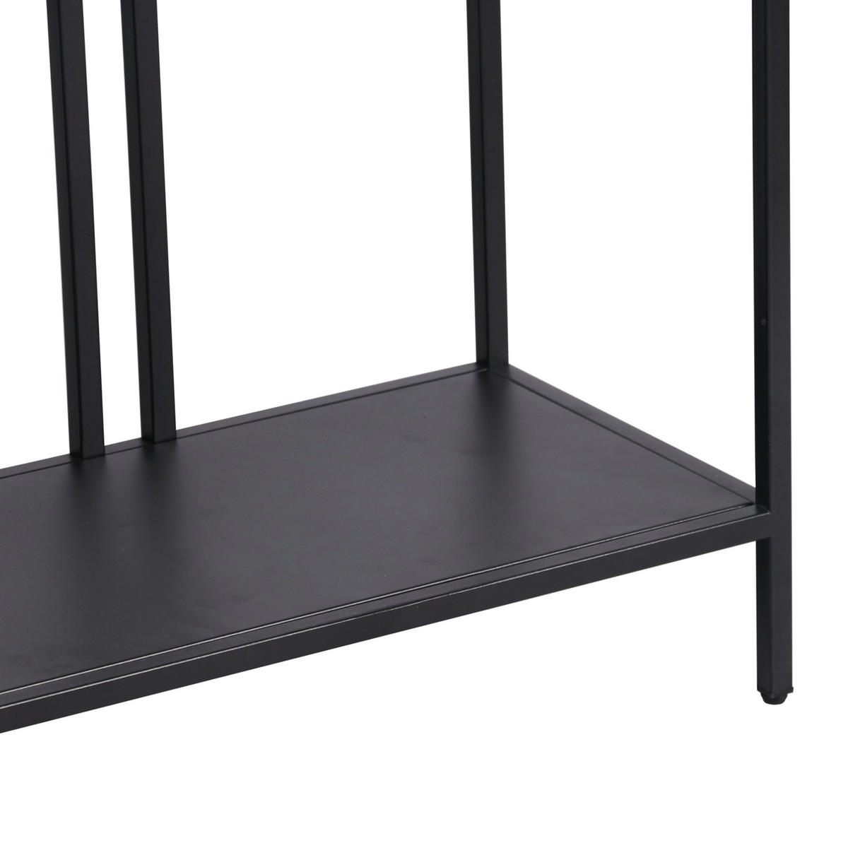KONSOLENTISCH Kumlinge - Schwarz, Metall (30/110/78cm) - [en.casa]
