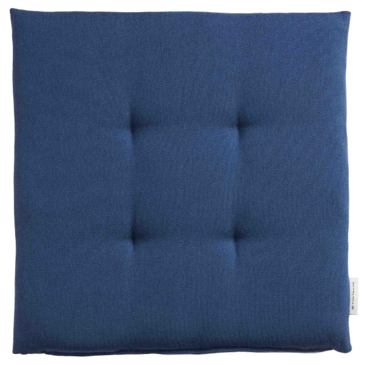 SITZKISSEN DOVE CHAIRPAD - Blau, Textil (40/40/2cm) - Tom Tailor