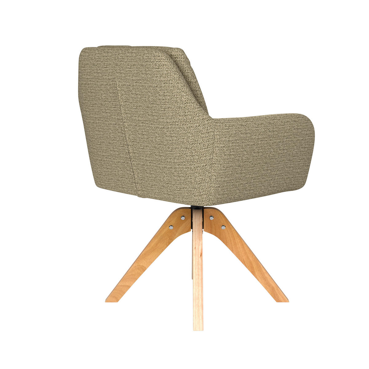 ESSZIMMERSTUHL Pete - Grün - 62/63/85 cm - Grün, Textil (63/85/62cm)