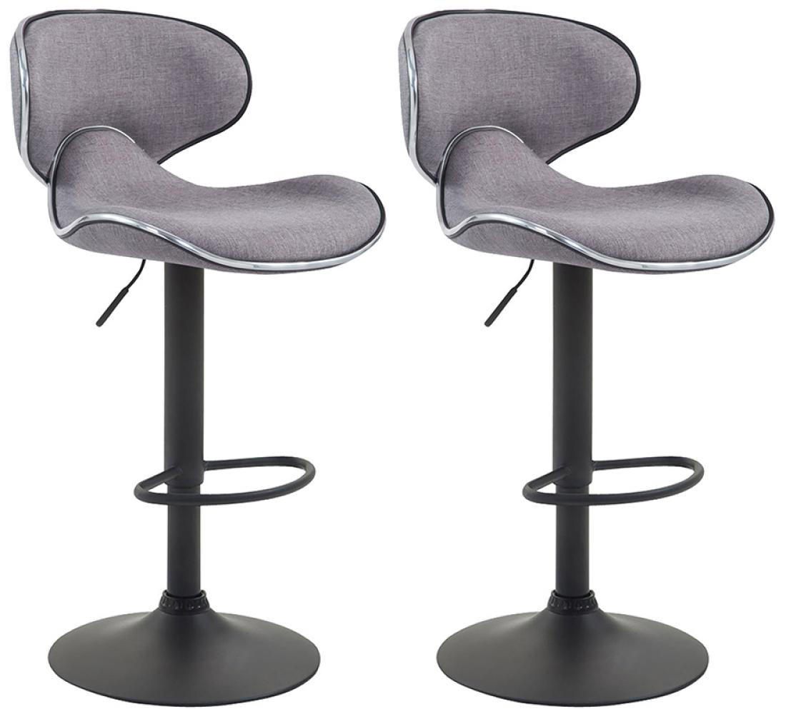 CLP Barhocker Hellgrau 46x88x49 cm
