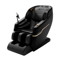 MASSAGESESSEL Naxos Schwarz - Schwarz, Textil (75/105/142cm) - Juskys