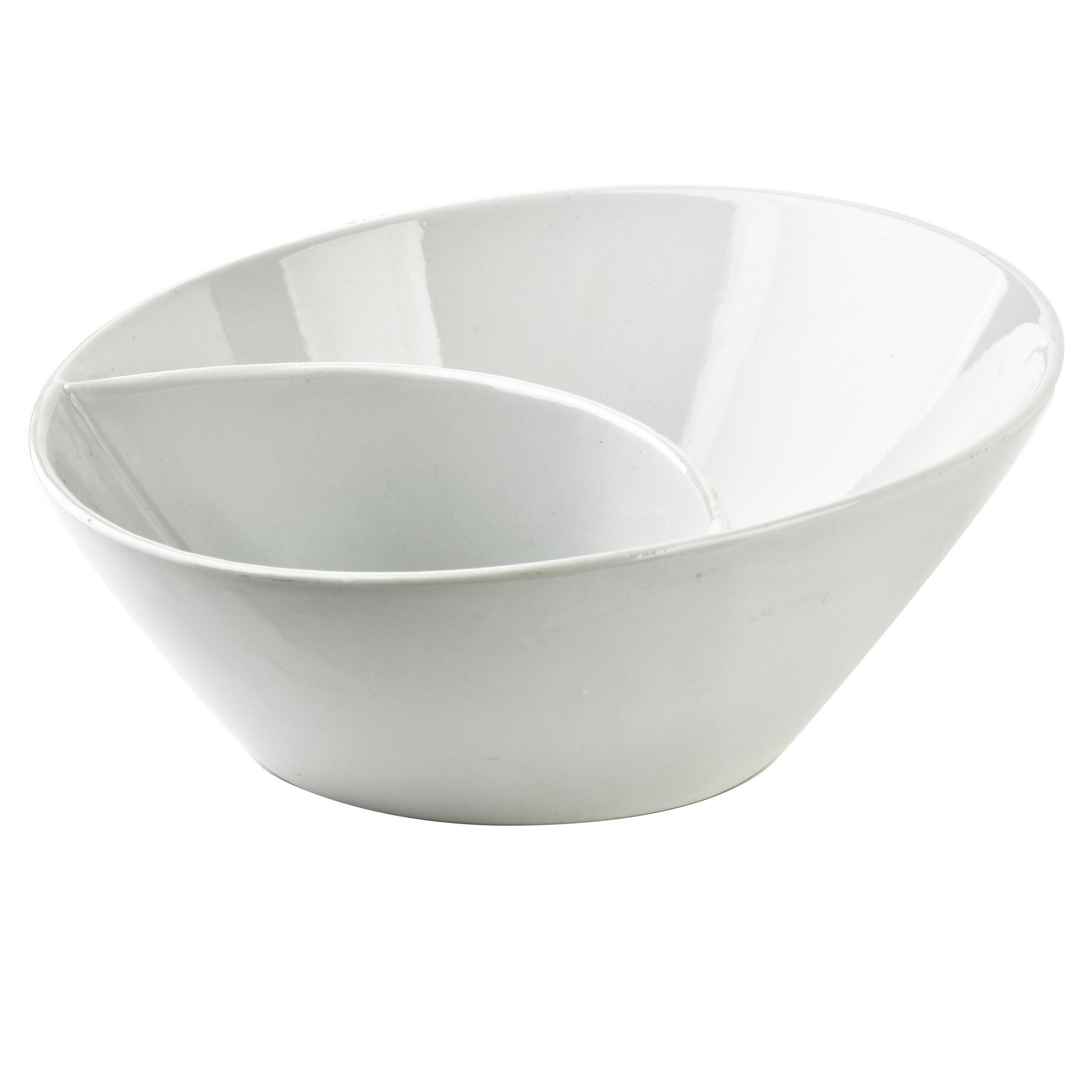 SCHALE Basic weiß 20,5/20,5/9,5 cm Porzellan - Weiß, Keramik (25.5/20.5/9.5cm) - Mondex