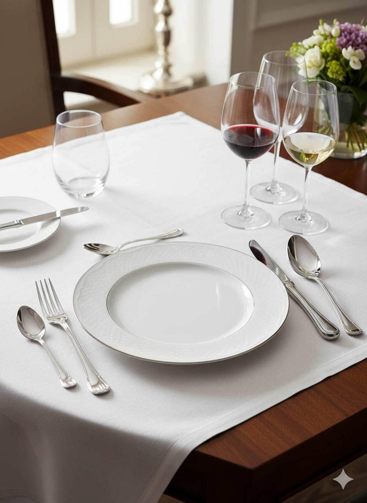 TAFELBESTECK INKL. BESTECKBOX Ligato silber 30er Set - Silberfarben, Metall - Picard & Wielpütz