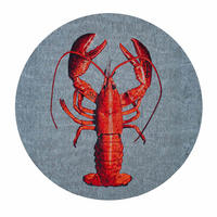 TEPPICH Steam Red Pop 240/240 cm - Grau, Textil (240/240cm) - Louis De Poortere