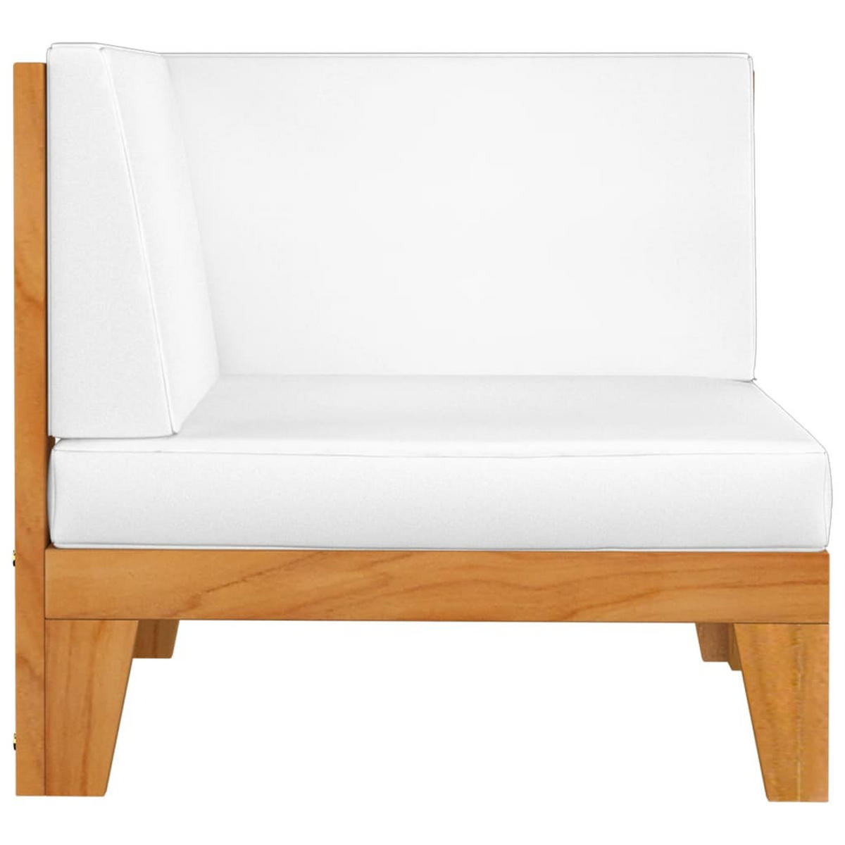 GARTENSET Renard 2-teilig - Creme, Holzwerkstoff - Nettlife