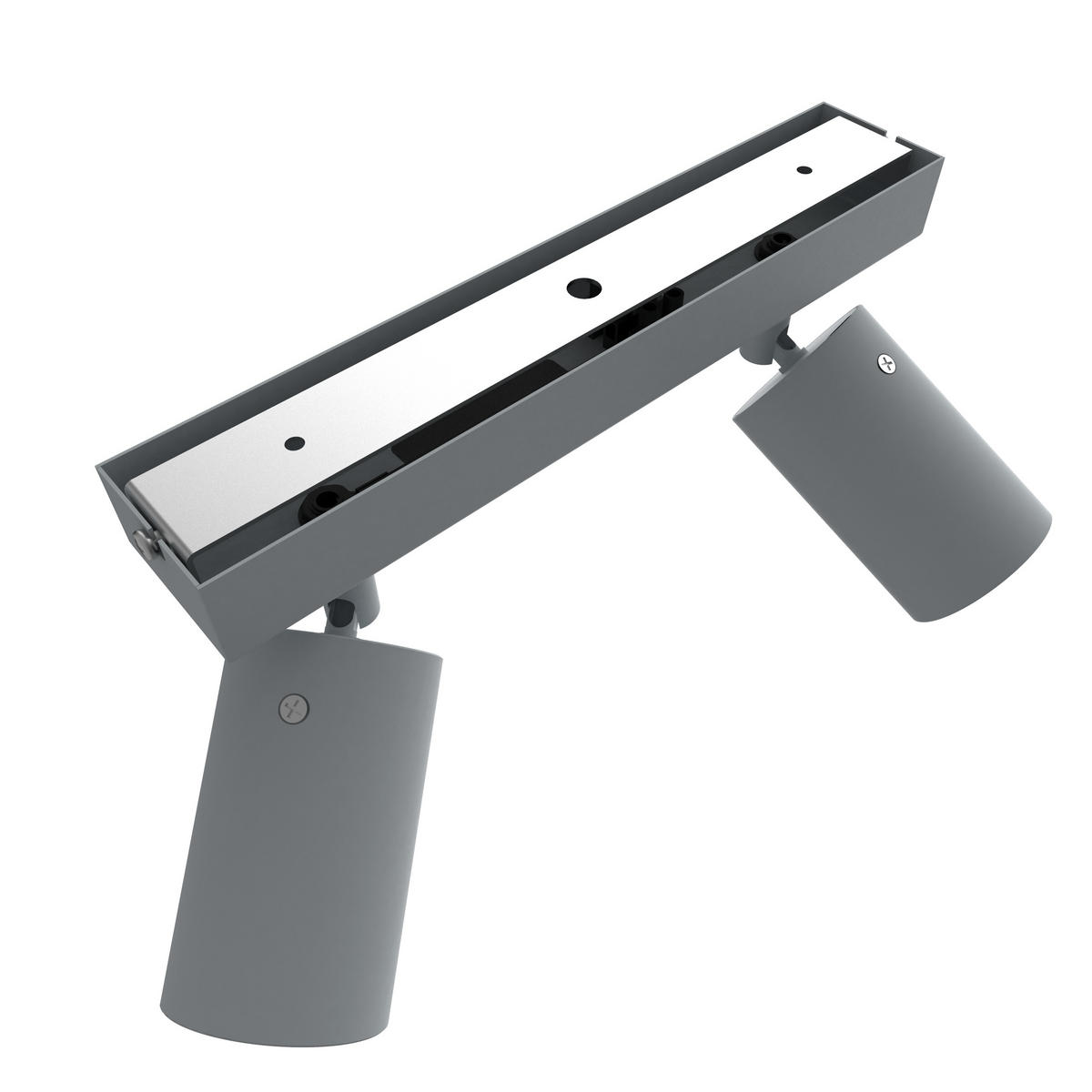 STRAHLER - Grau, Metall (10/30/21cm) - Lumicom