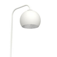 STEHLEUCHTE Joe - Weiß, Metall (40/65/170cm) - Lumicom