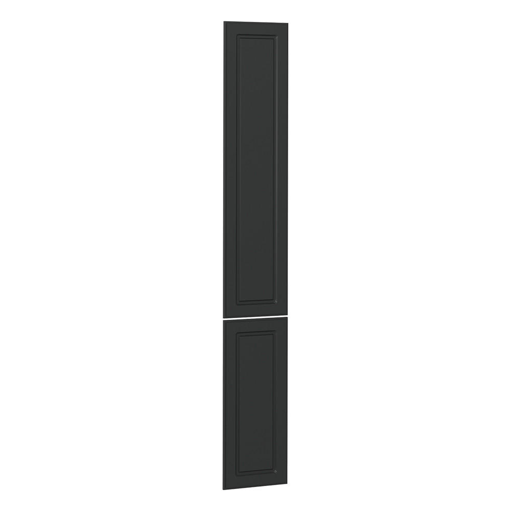 KÖKSFRONT R-Line Antracit hus på landet 29.6x196 cm möbelfront för högt utdragsskåp 196/29.6/1.6 cm
