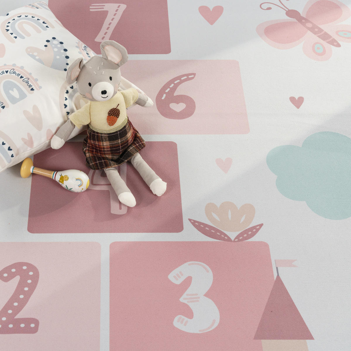 KINDERTEPPICH 200/200 cm Bino 585 - Creme, Textil (200/200cm) - Paco Home