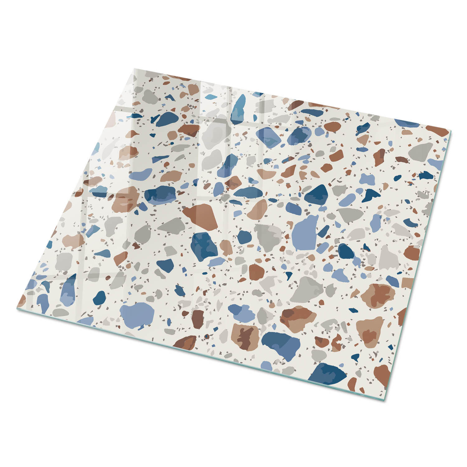 ArtPrintCave Glasplatte Beige 80x60x0.4 cm