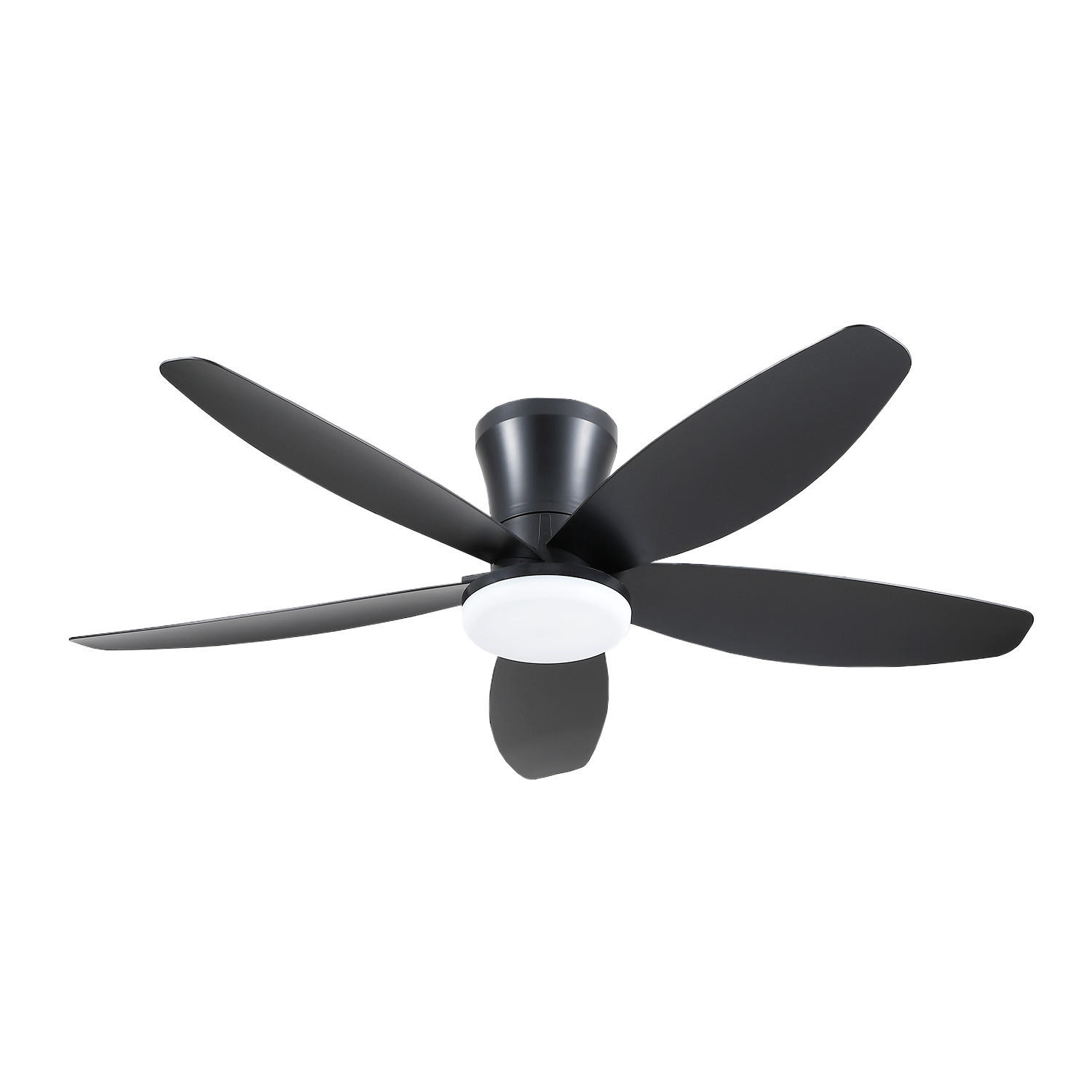 DECKENVENTILATOR Weiß 122 cm mit LED und leisem DC-Motor - Weiß, Kunststoff (122/122/22cm) - Surtime