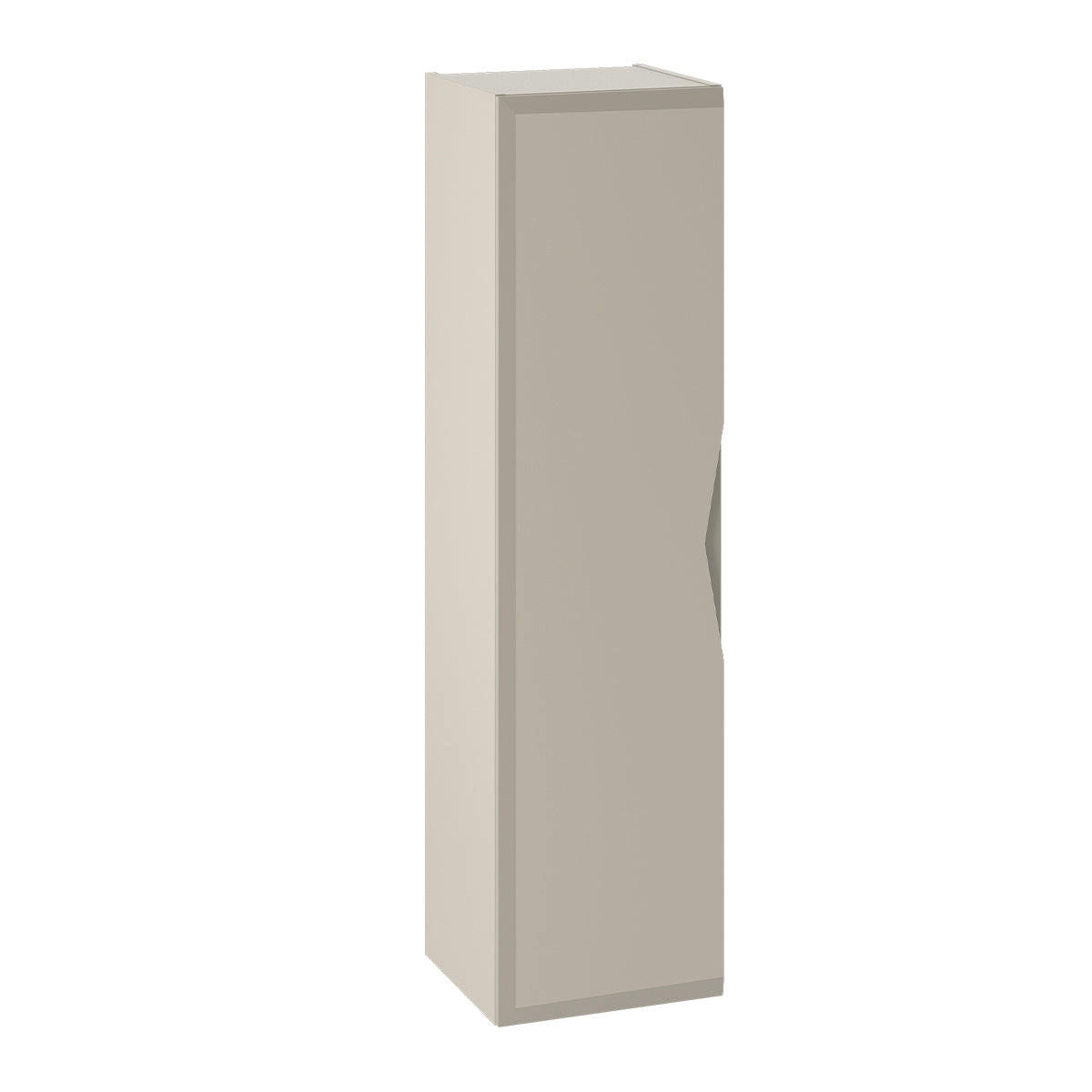 ZÁVESNÁ SKRINKA Ellie Kašmír - béžová, kompozitné drevo (34.5/130/31.8cm) - Petits-meubles