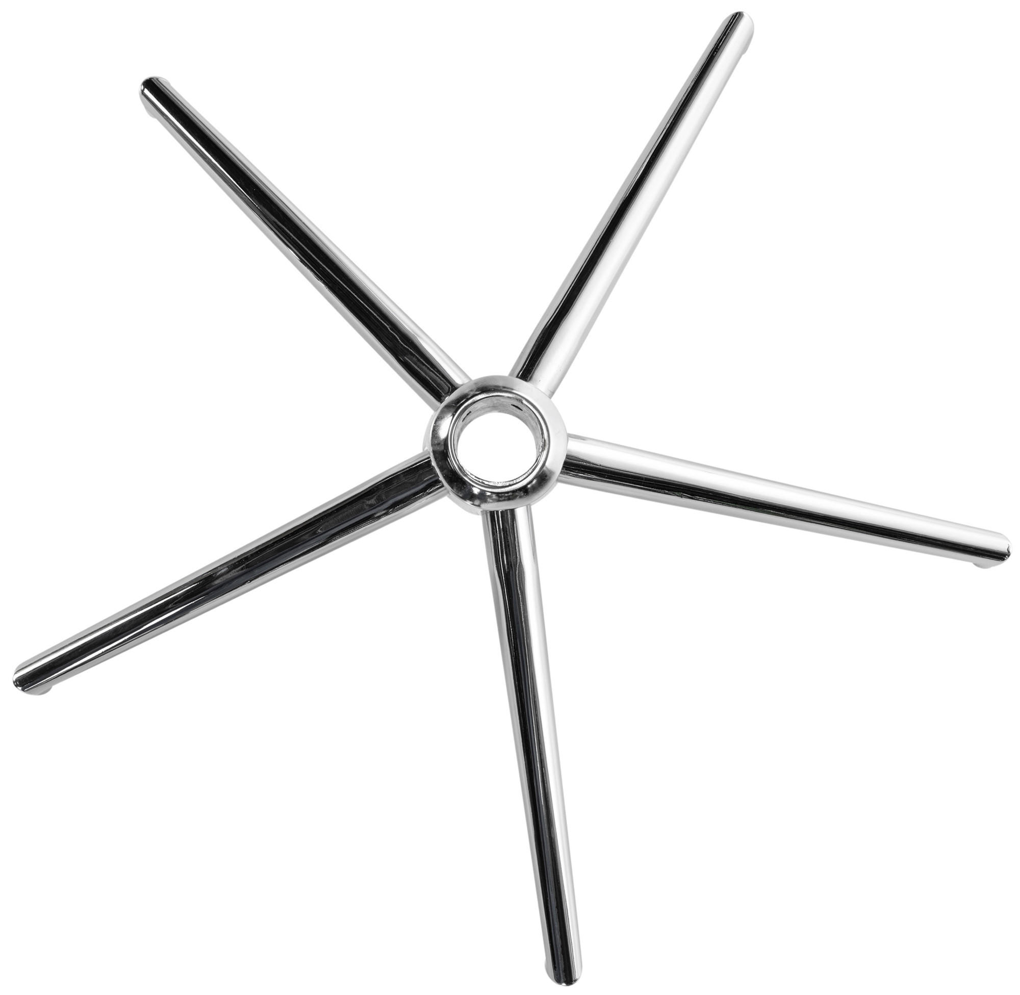STUHLGESTELL Metall chrom - Chromfarben, Metall (60/12/60cm) - CLP
