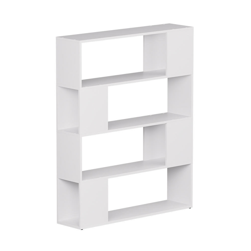 RAUMTEILER Eneos Weiß 100 x 124.5 cm - Weiß, Holzwerkstoff (100/124.5/24cm) - Vicco