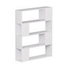 RAUMTEILER Eneos Weiß 100 x 124.5 cm - Weiß, Holzwerkstoff (100/124.5/24cm) - Vicco