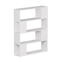RAUMTEILER Eneos Weiß 100 x 124.5 cm - Weiß, Holzwerkstoff (100/124.5/24cm) - Vicco