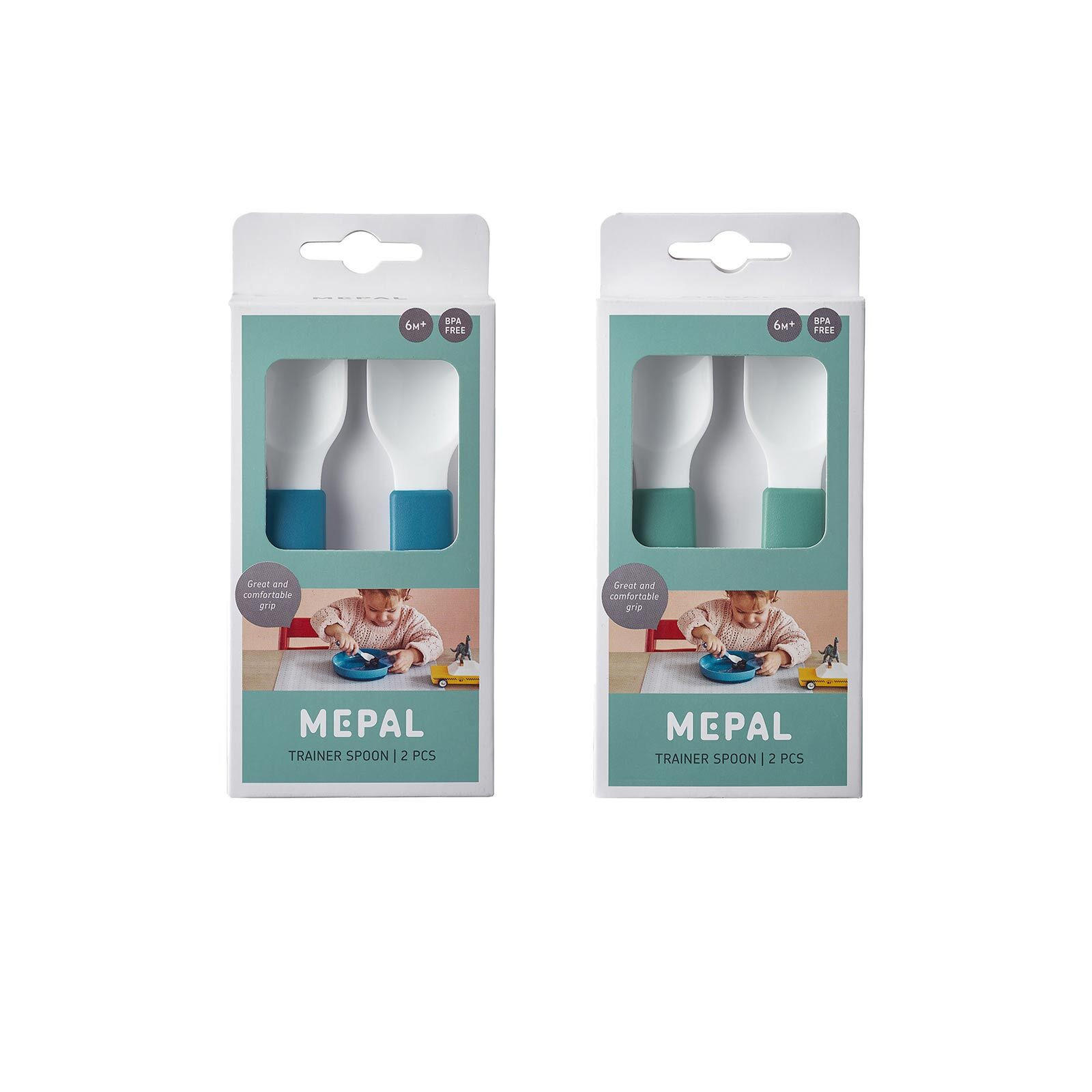 LERNLÖFFEL Mio bunt 4er Set - Multicolor, Kunststoff - Mepal