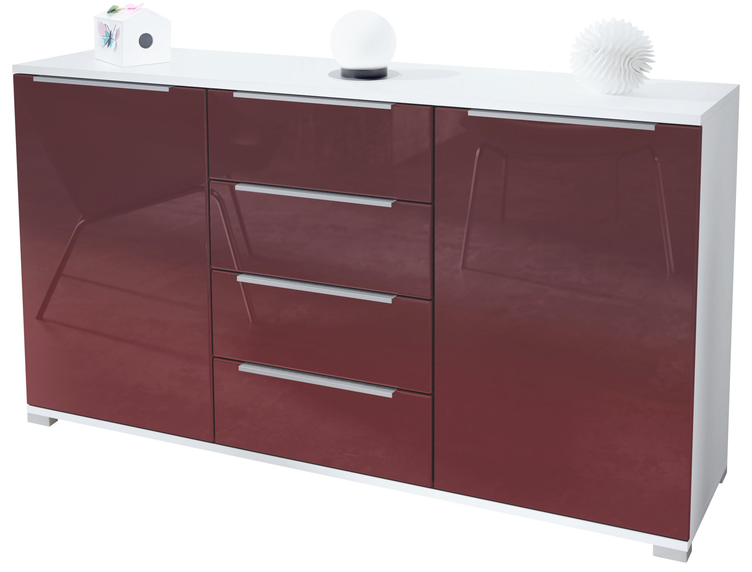 Vladon Sideboard Bordeaux 138.5x75.5x35 cm