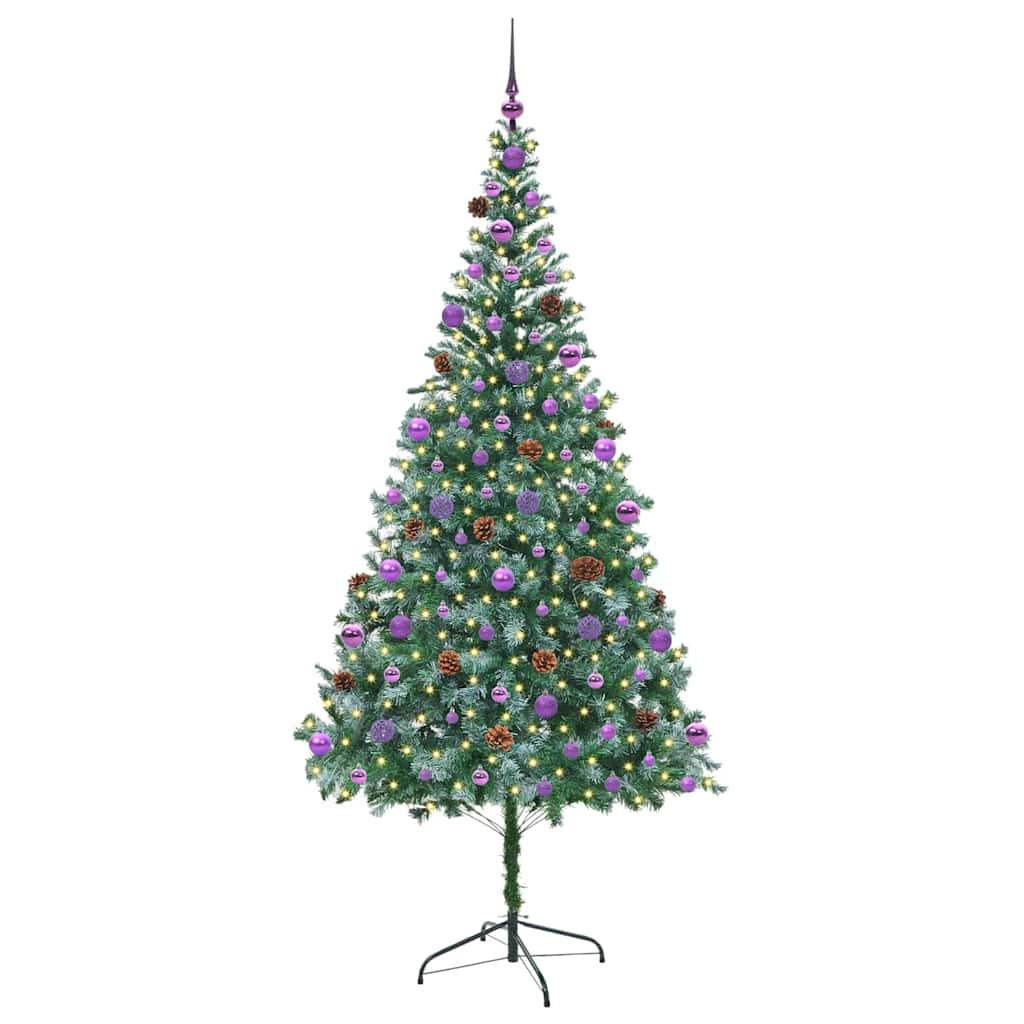 vidaXL Weihnachtsbaum Grün 210 cm
