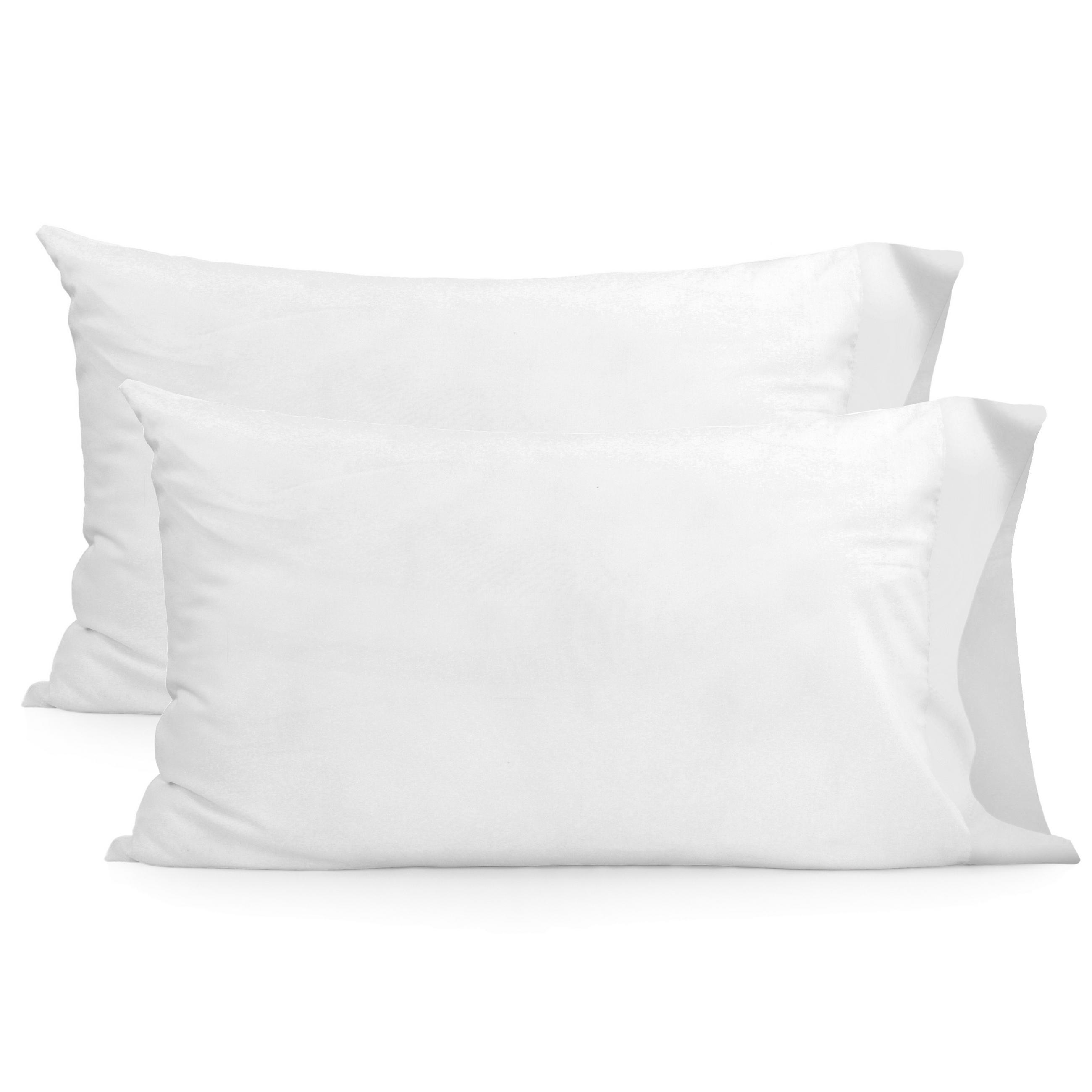KISSENBEZUG basic 50x75 cm (x2) weiss - Weiß, Textil (50/75cm) - Happy Friday