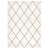 TEPPICH RHOMB - Creme, Textil (160/230cm) - IDIMEX
