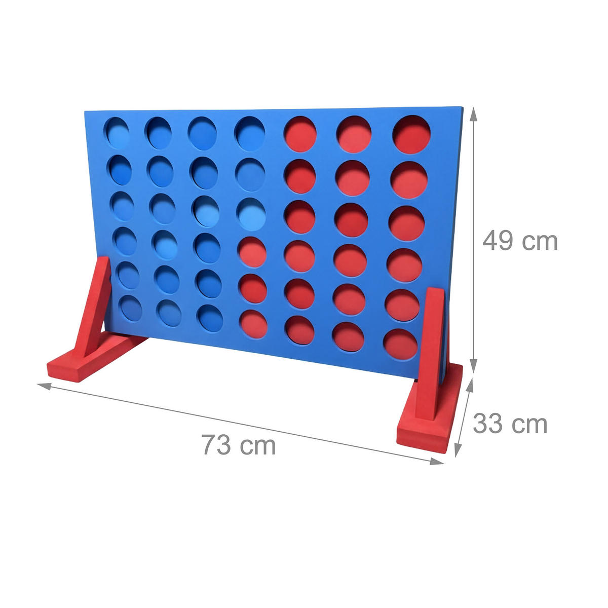 ŠTYRI v rade - viacfarebná, textil (73/49/33cm) - Relaxdays