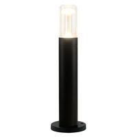 LED WEGELEUCHTE Frelis 11.8/6.5/40 cm - Schwarz, Glas/Metall (11.8/6.5/40cm) - ZMH