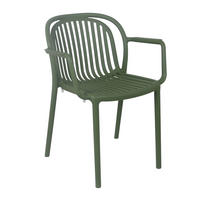 GARTENSTUHL, Olivgrünen - Grün, Kunststoff (57/58cm) - Oviala