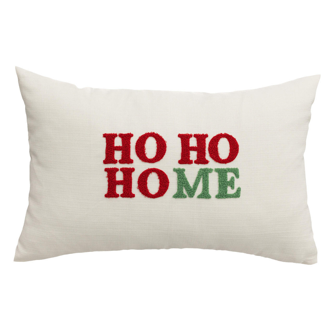 KISSENHÜLLE Ho Ho Home 60x40 cm - Weiß, Textil (60/1cm) - Dekoria