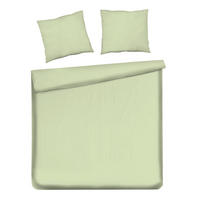 BETTWÄSCHE Satinette - Hellgrün, Textil (200/220cm) - home&you
